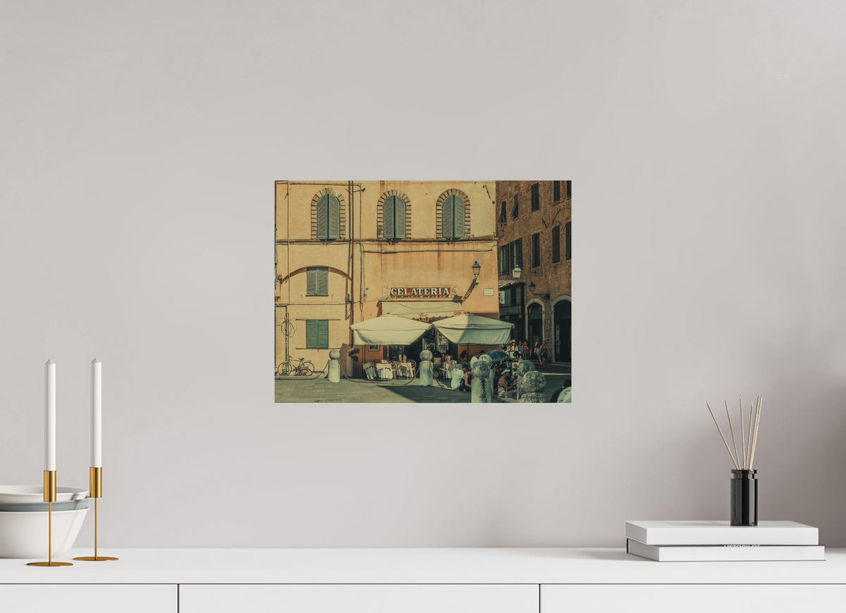 40 x 30 cm, Print Only God Save Gelato | Lucca, Italy