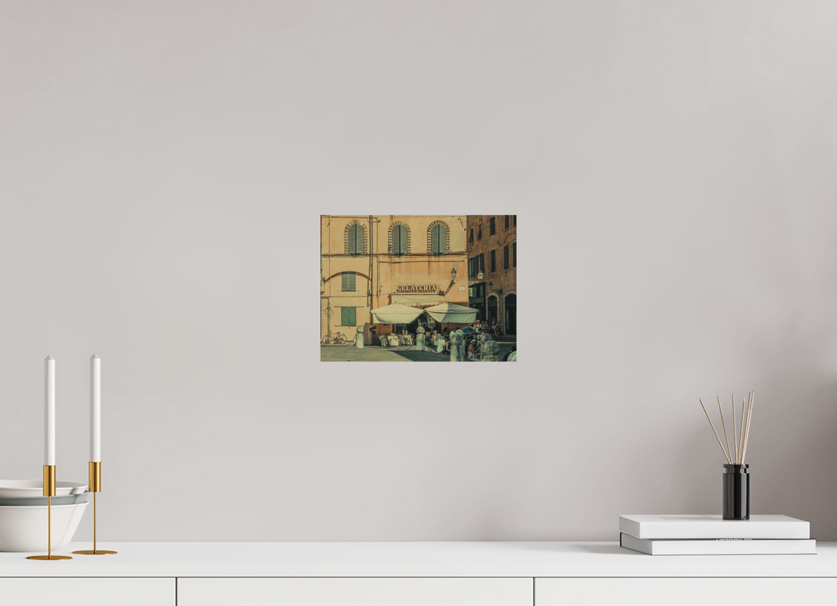 26.7 x 20 cm, Print Only God Save Gelato | Lucca, Italy