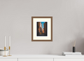 15 x 20 cm, Walnut | Ivory mount Running light | Salerno, Italy
