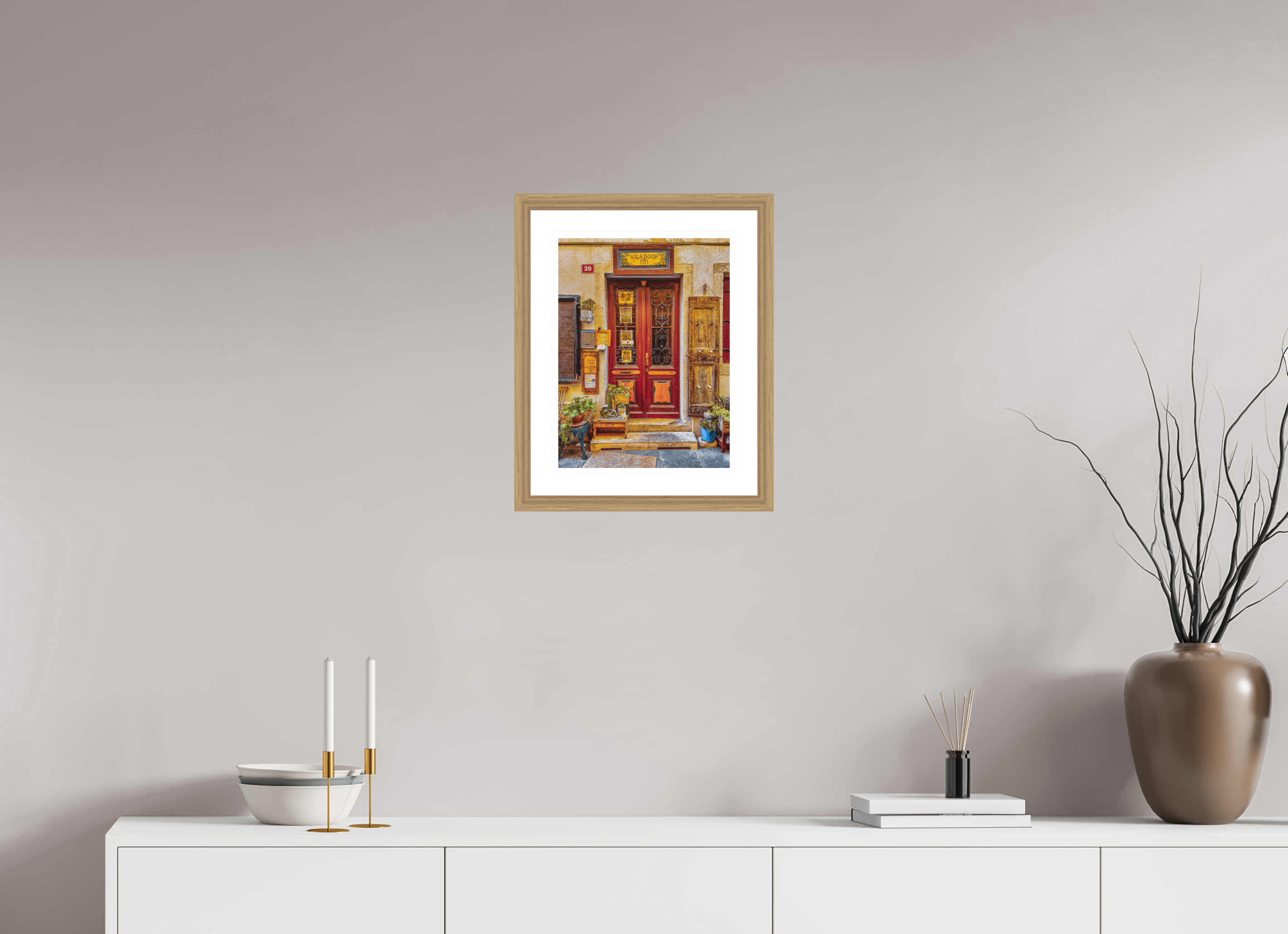 30 x 40 cm, Vienna 27 mm, Natural oak Since 1911 | Piran, Slovenia