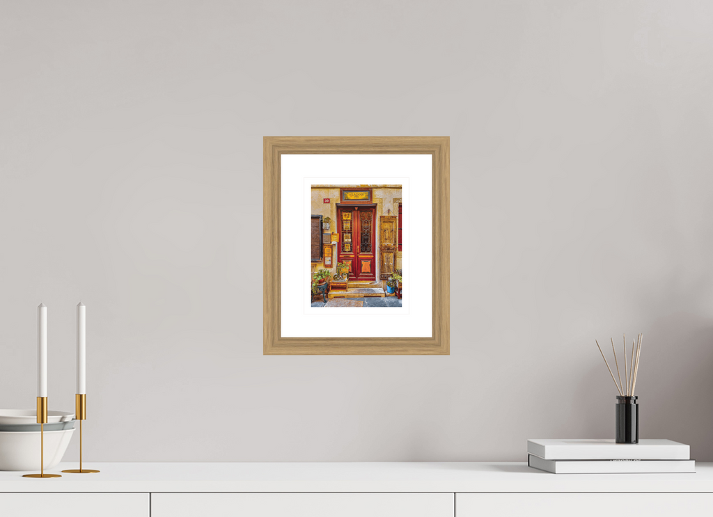 15 x 20 cm, Vienna 27 mm, Natural oak Since 1911 | Piran, Slovenia