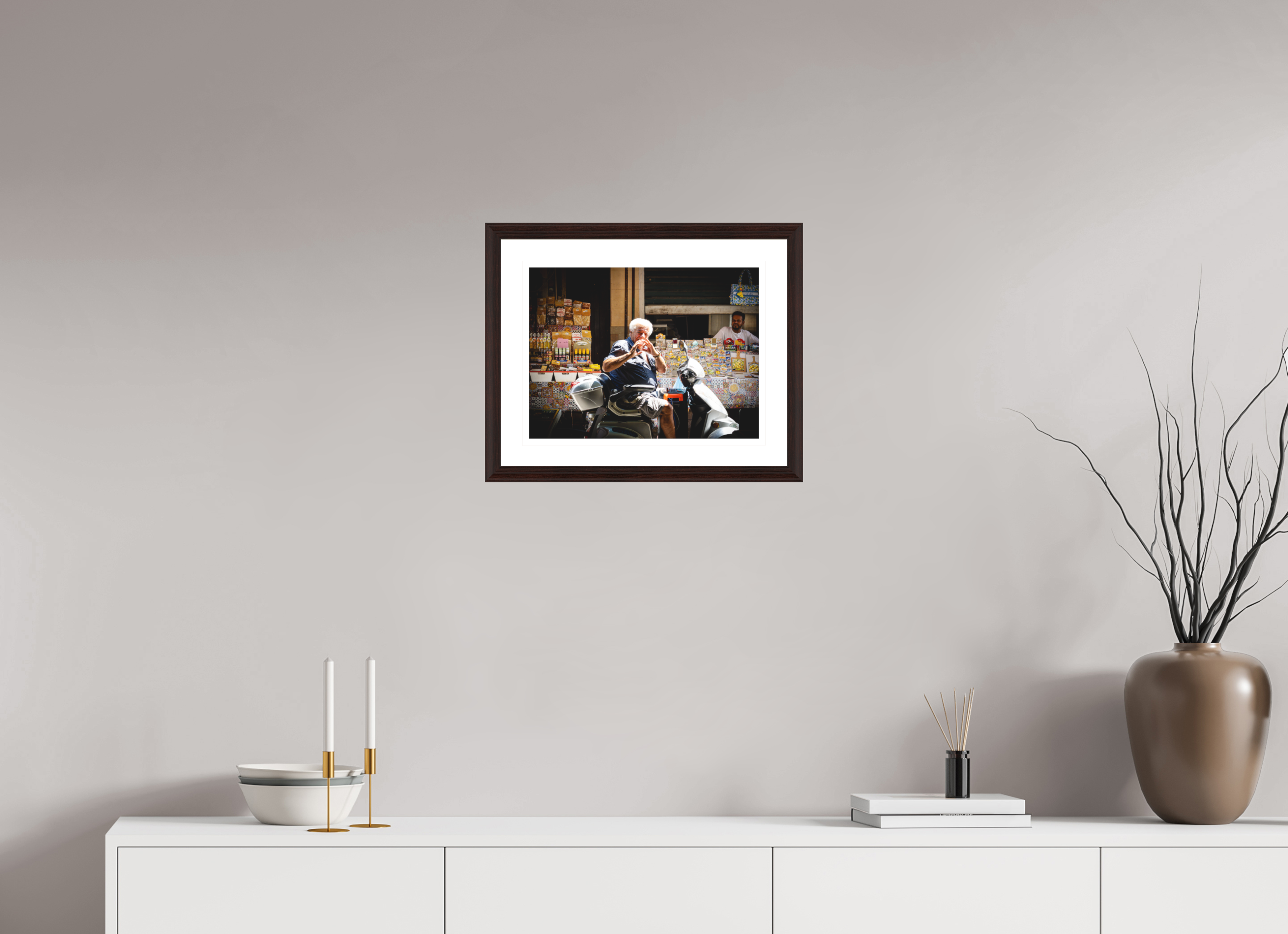 40 x 30 cm, Vienna Alder Brown Mobility Love - Palermo, Sicily