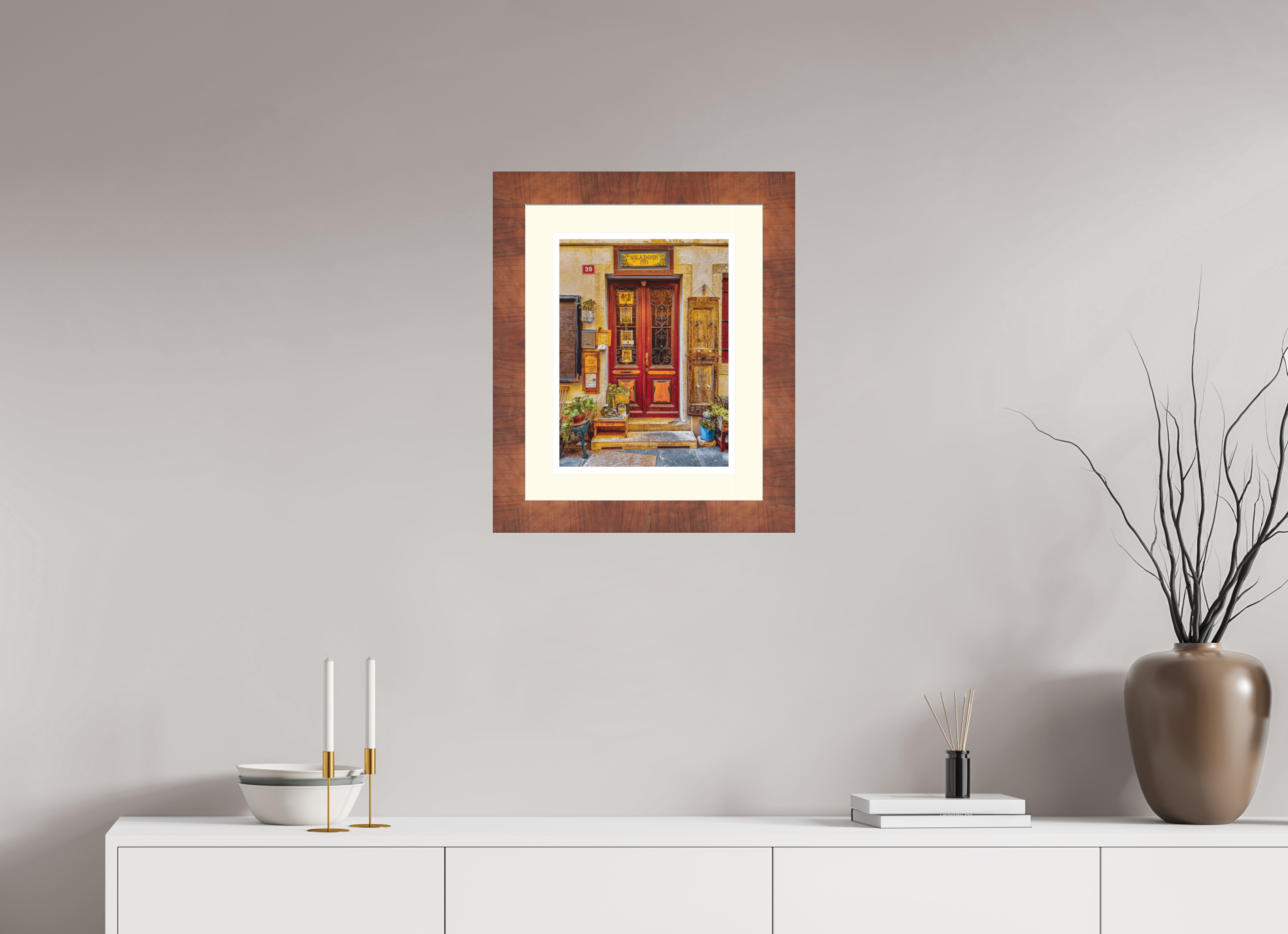 30 x 40 cm, Brittany 54 mm, Walnut Since 1911 | Piran, Slovenia