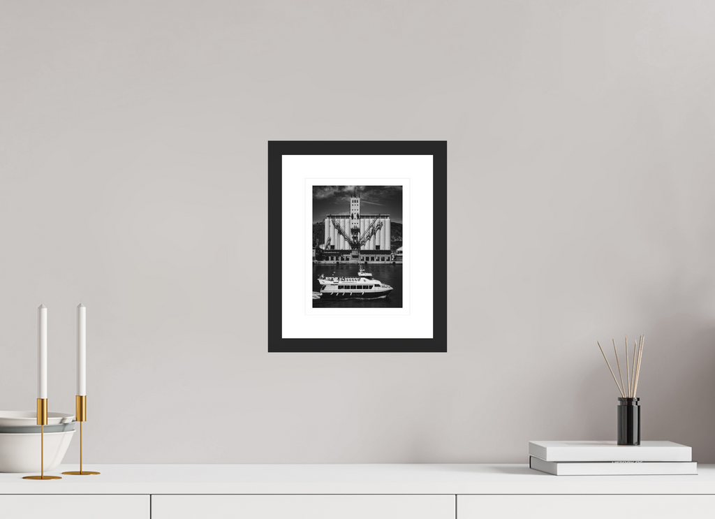 15 x 20 cm, Hamburg 20 mm, Black matte Passing Industry - Barcelona