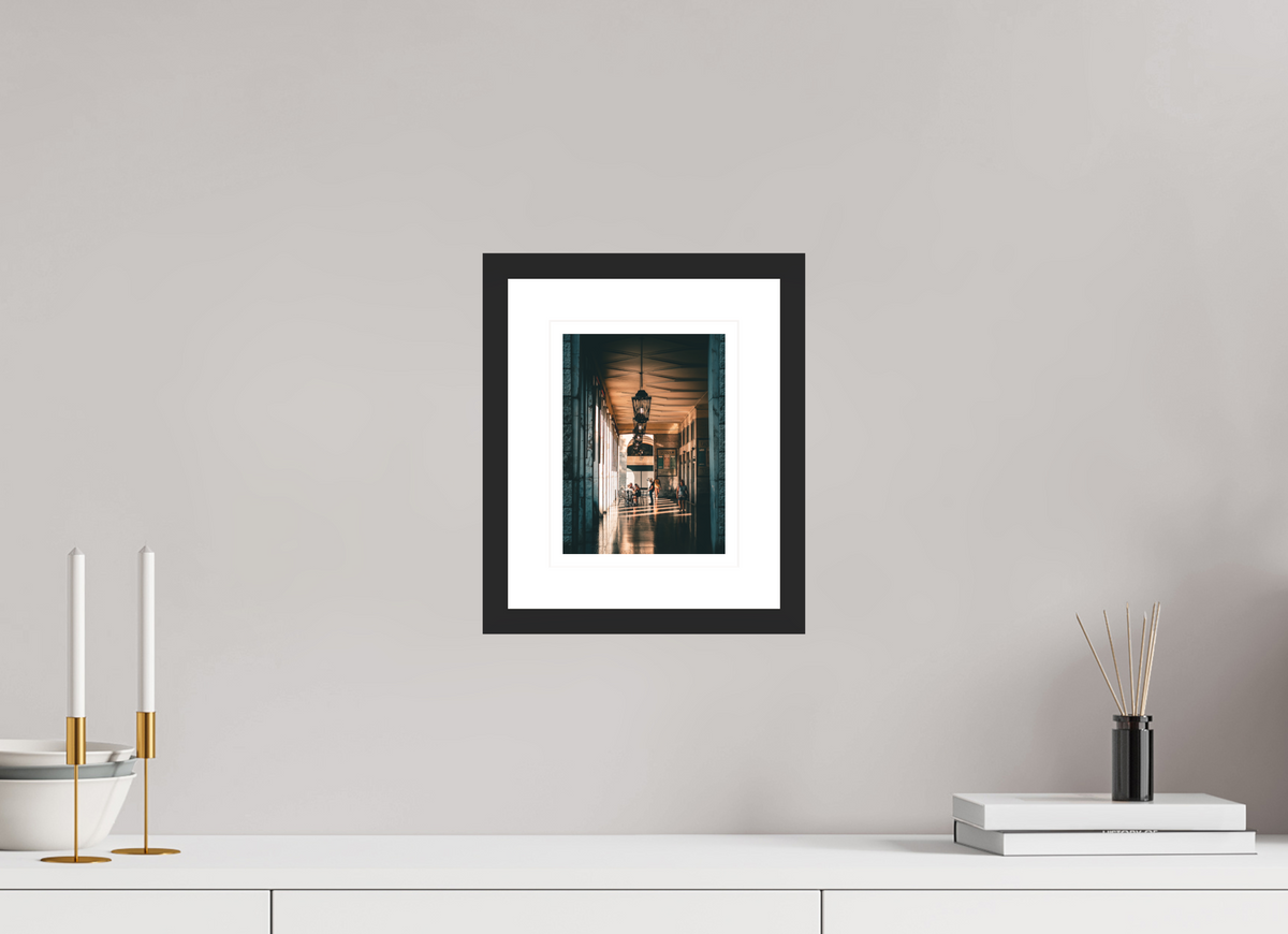 15 x 20 cm, Black matte Under Livorno | Livorno, Tuscany