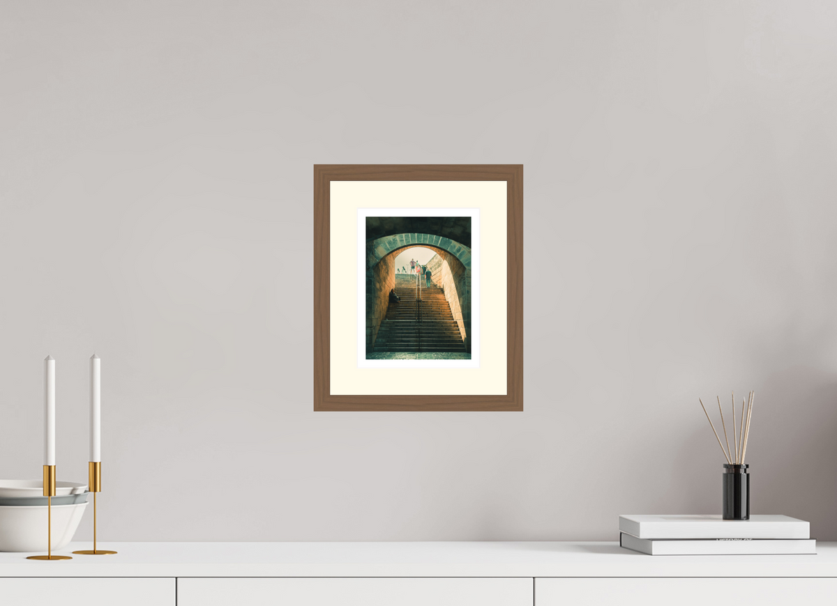 15 x 20 cm, Walnut | Ivory mount The Cost | Palma de Mallorca
