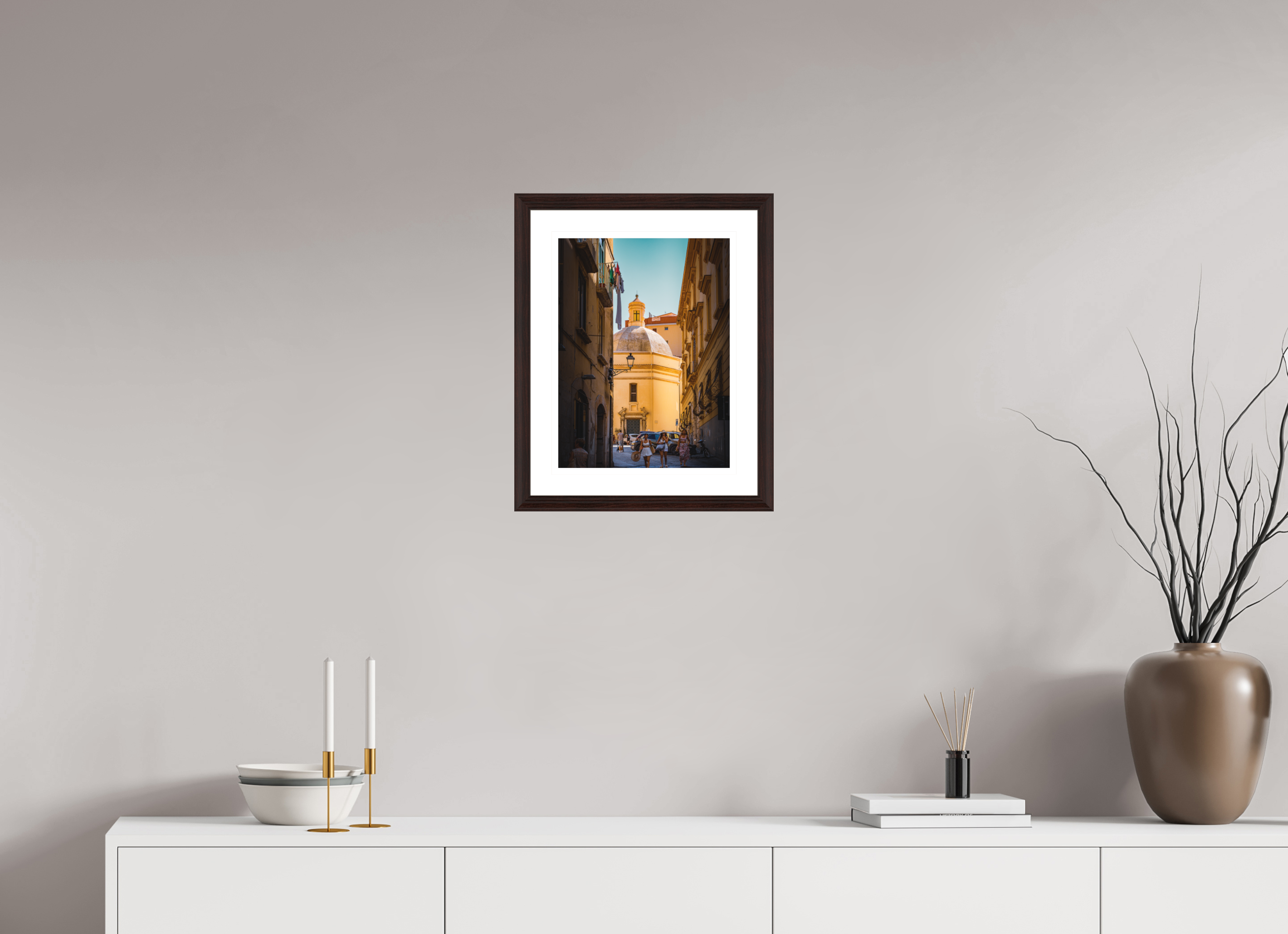 30 x 40 cm, Vienna Alder Brown Faith is out - Salerno, Italy