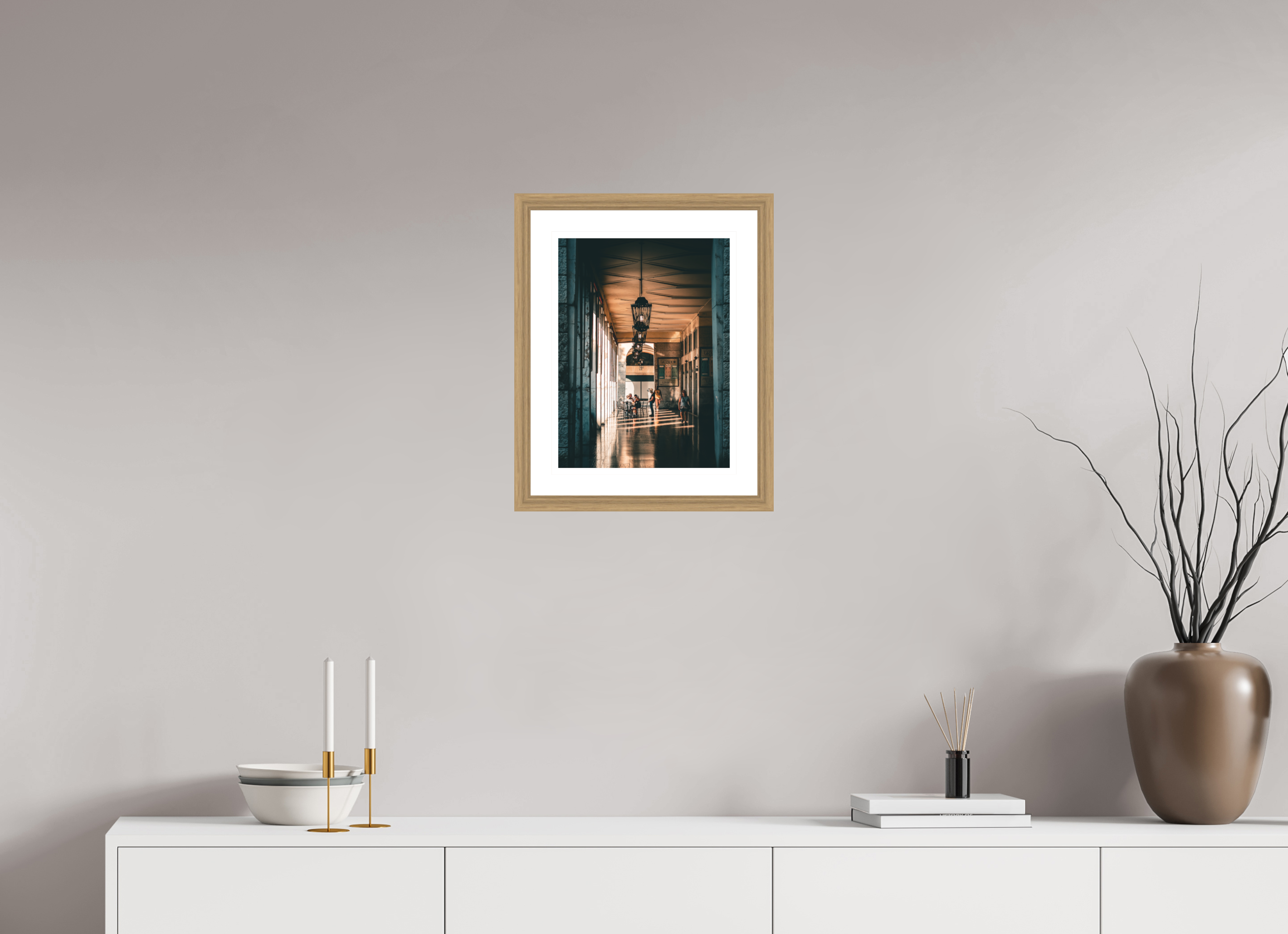 30 x 40 cm, Vienna 27 mm, Natural oak Under Livorno - Livorno