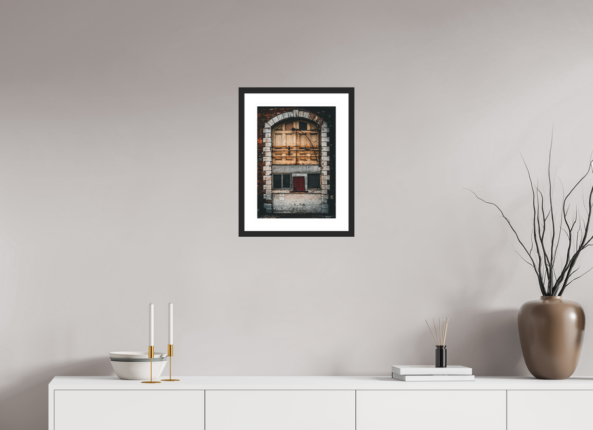 30 x 42.4 cm, Black matte | Bright white mount Be ryte | Leeds