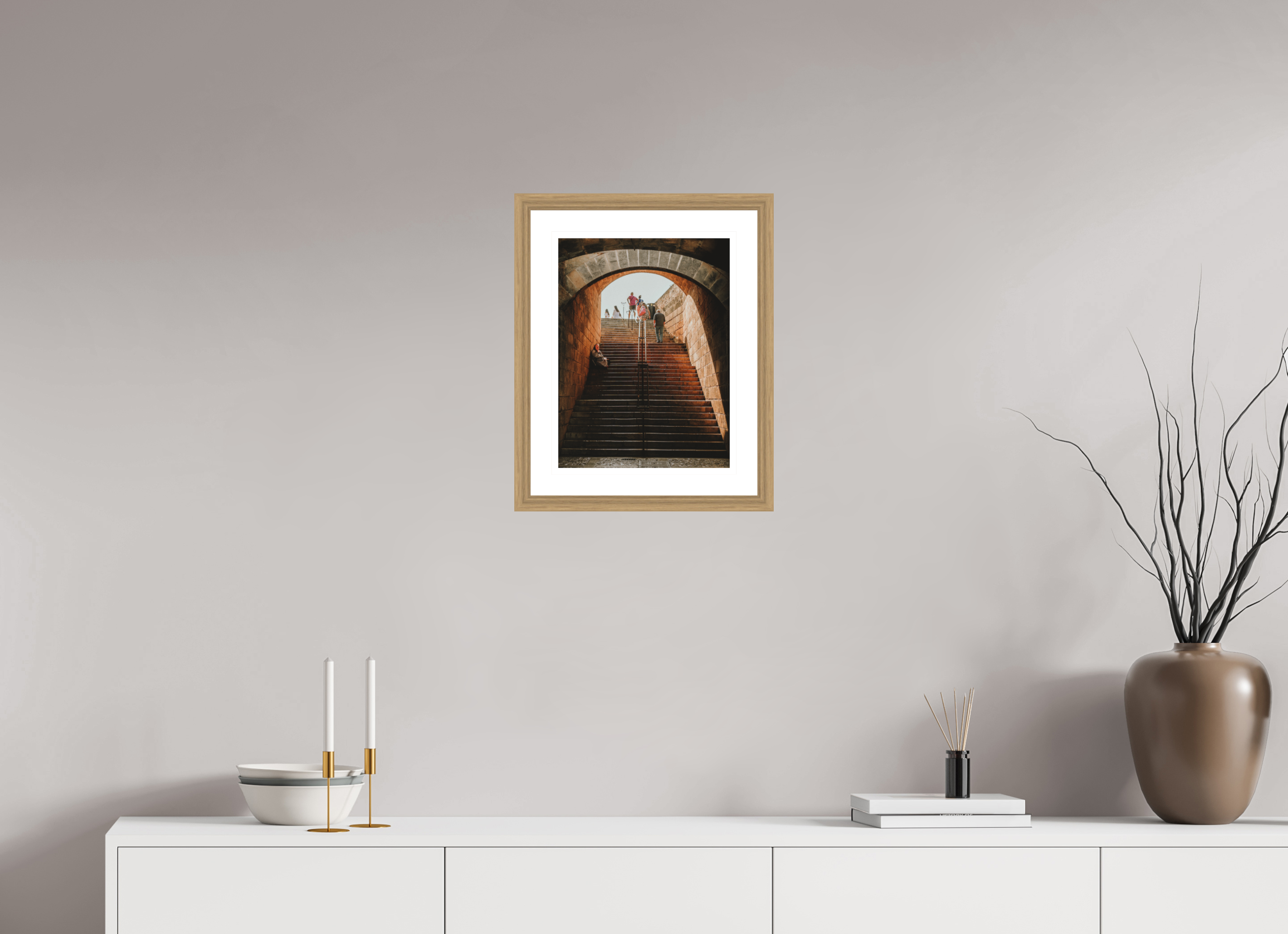 30 x 40 cm, Vienna 27 mm, Natural oak The Cost - Palma de Mallorca