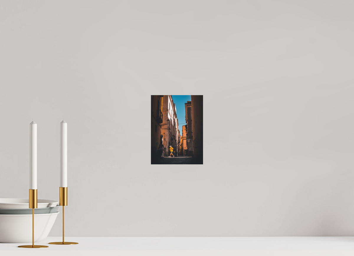 15 x 20 cm, Print Only Running light | Salerno, Italy