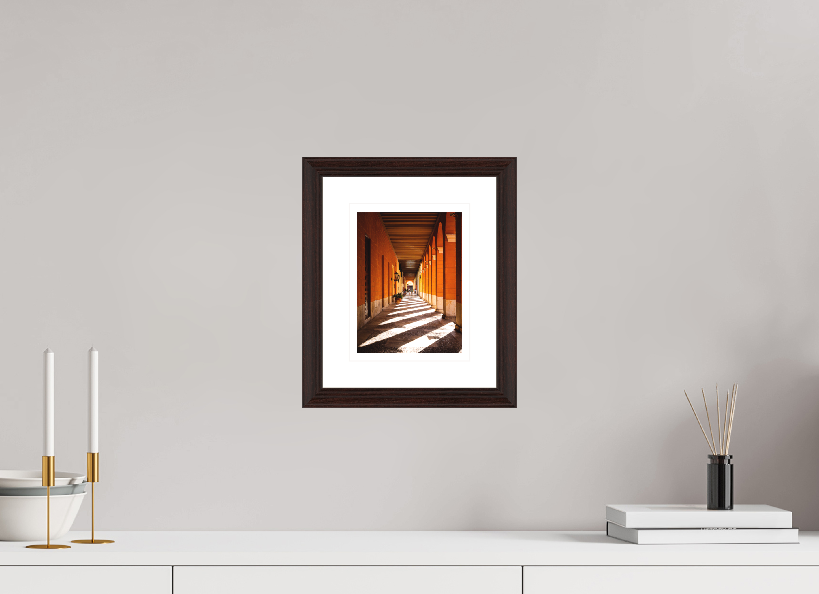 15 x 20 cm, Alder Brown Passage of Light — Palma de Mallorca