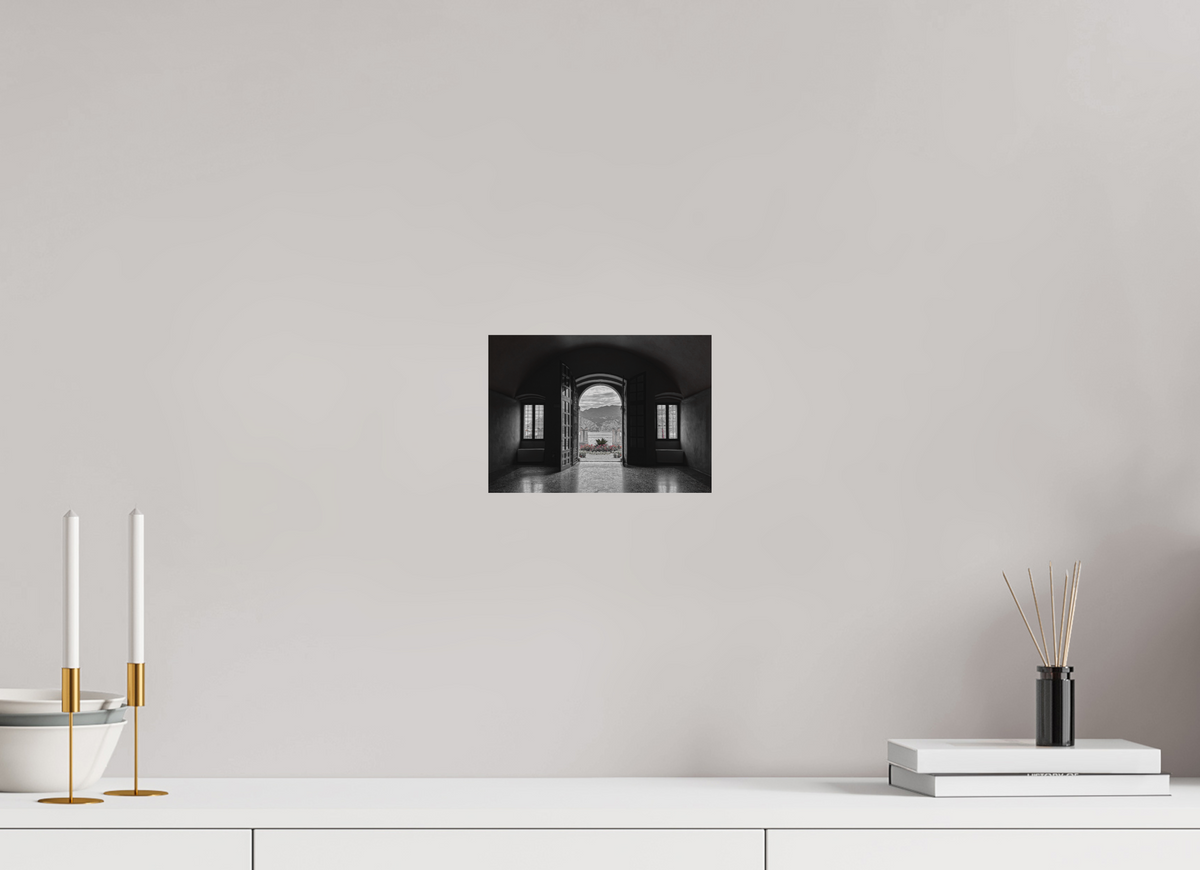 21.2 x 15 cm, Print Only Palazzo dei Capitani | Malcesine, Italy