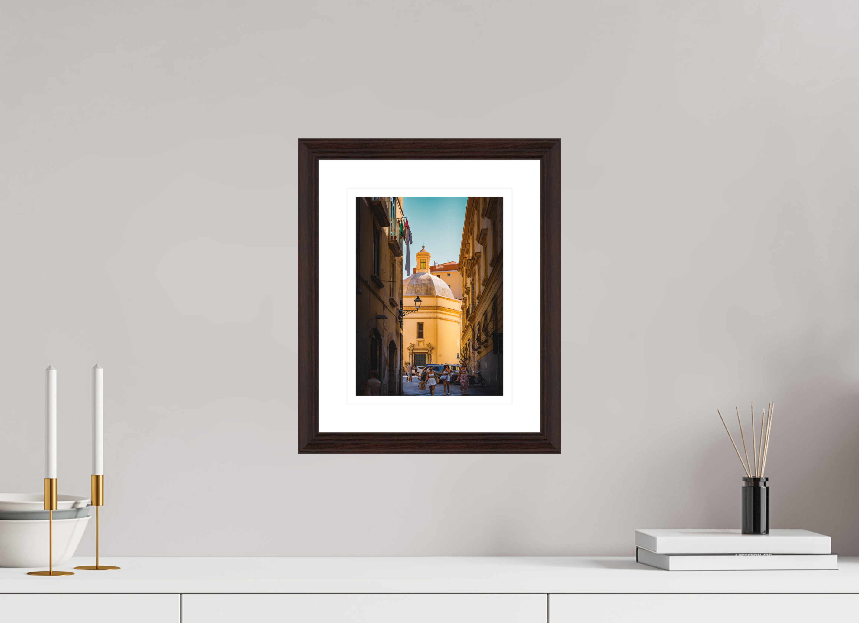 20 x 26.7 cm, Vienna Alder Brown Faith is out - Salerno, Italy