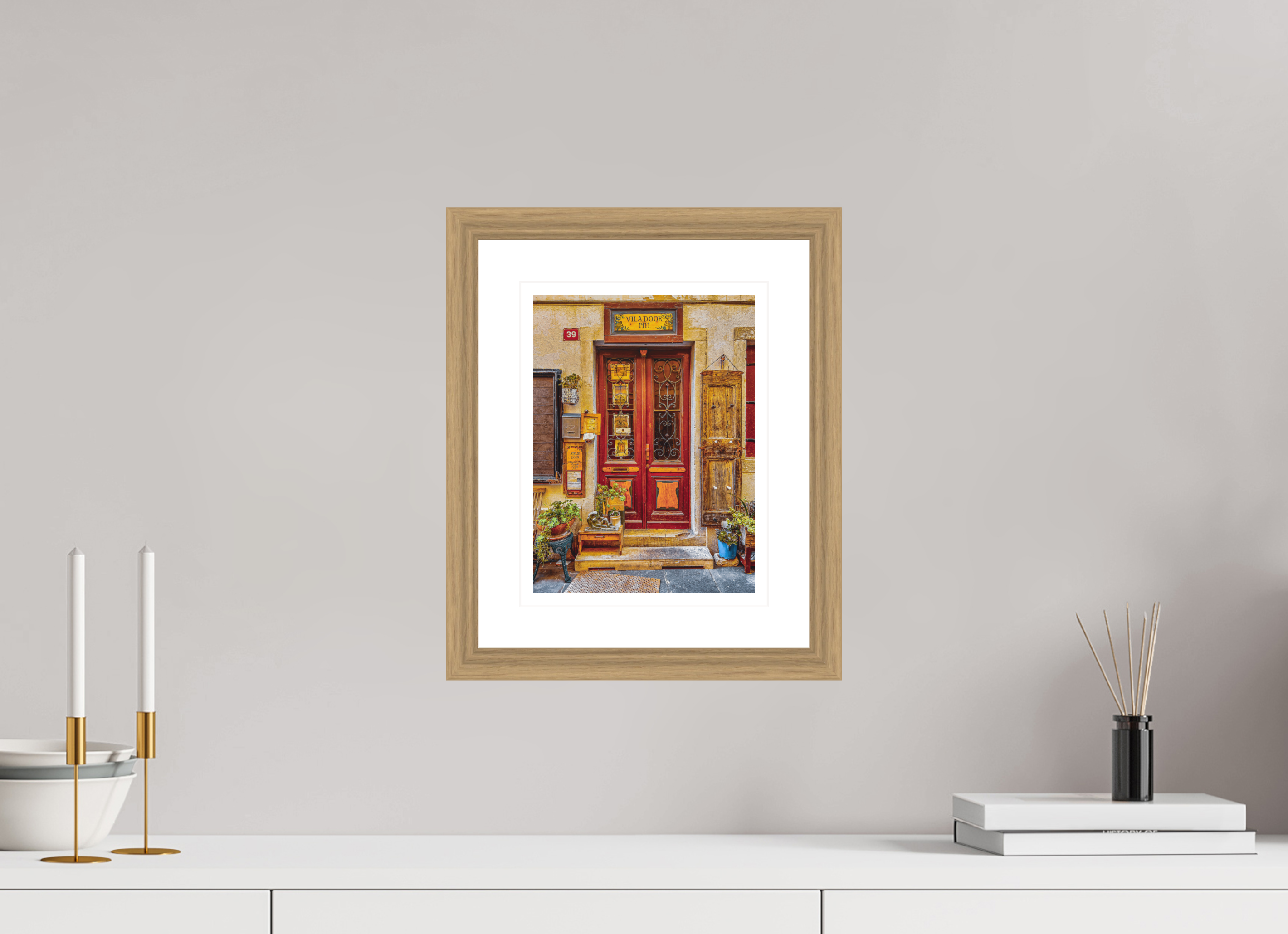 20 x 26.7 cm, Vienna 27 mm, Natural oak Since 1911 | Piran, Slovenia