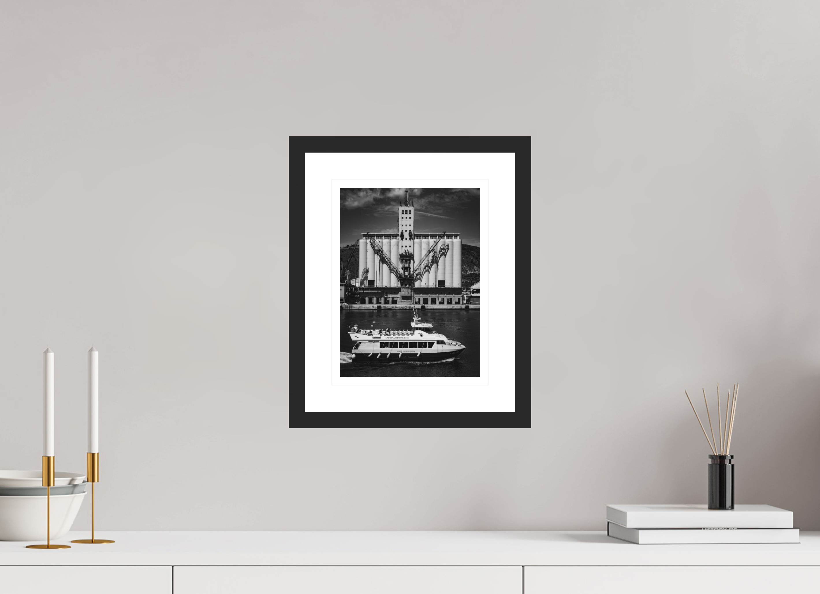 20 x 26.7 cm, Hamburg 20 mm, Black matte Passing Industry - Barcelona