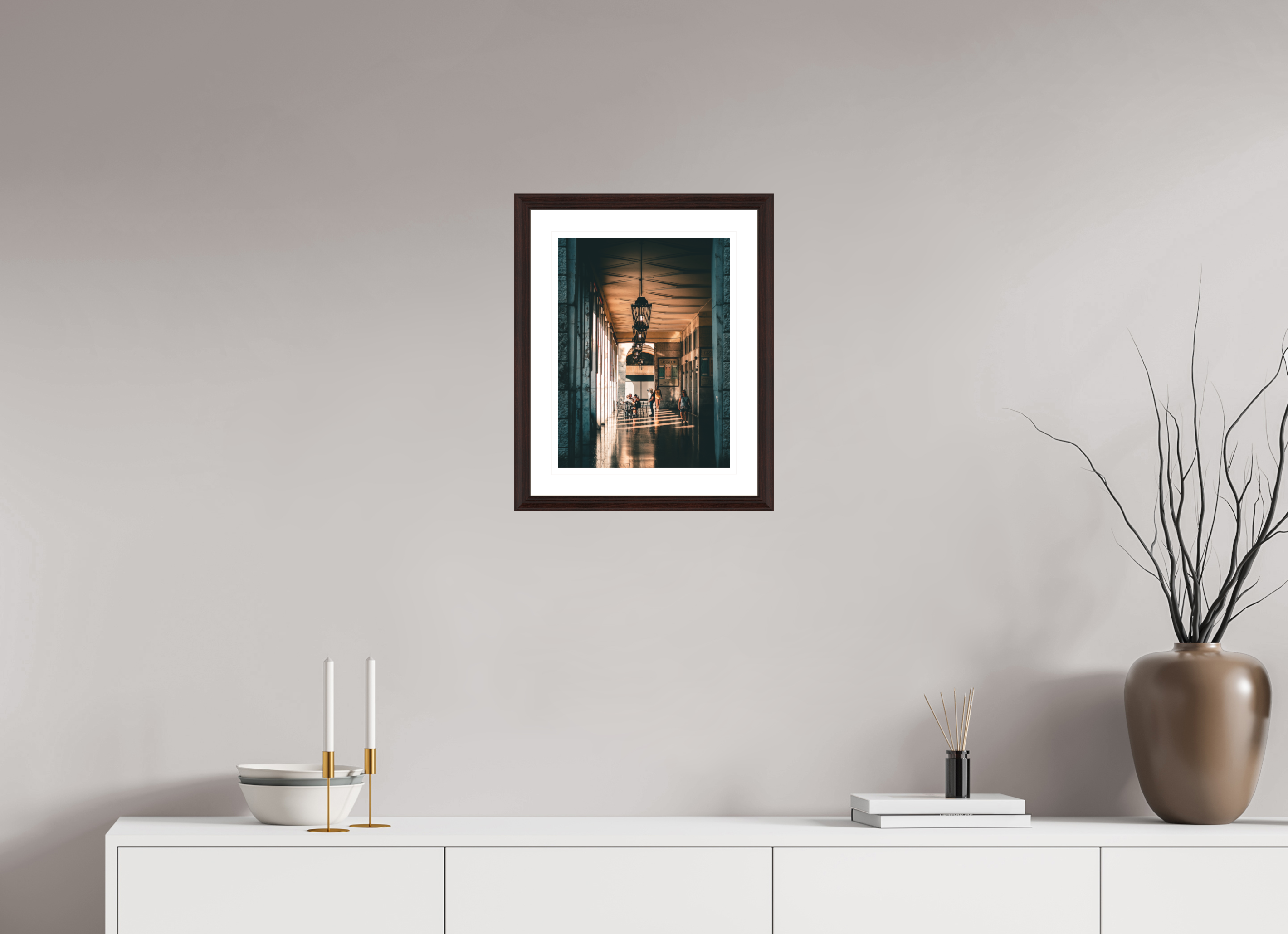 30 x 40 cm, Vienna Alder Brown Under Livorno - Livorno