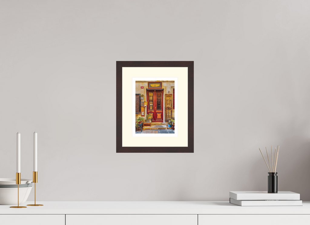 15 x 20 cm, Alder brown | Ivory mount Since 1911 | Piran, Slovenia