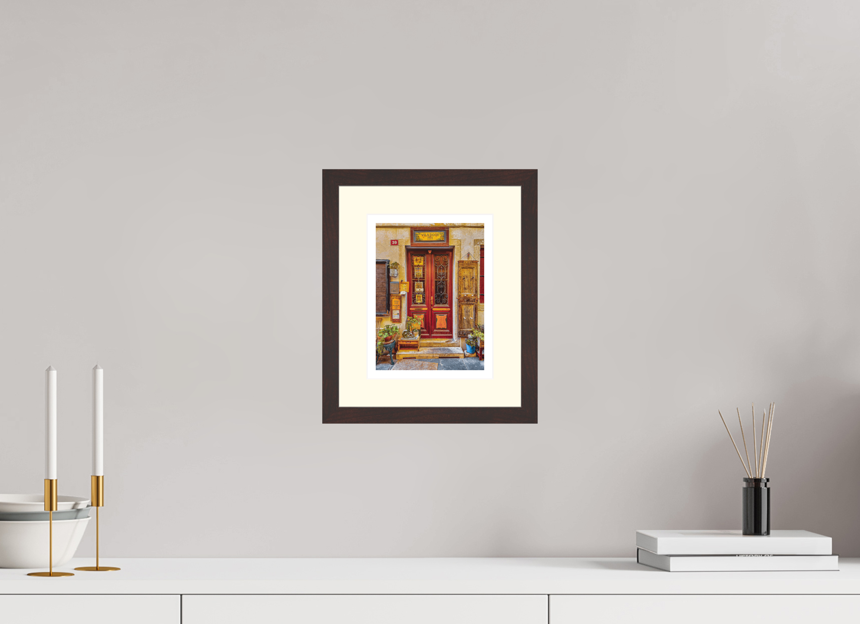 15 x 20 cm, Alder brown | Ivory mount Since 1911 | Piran, Slovenia