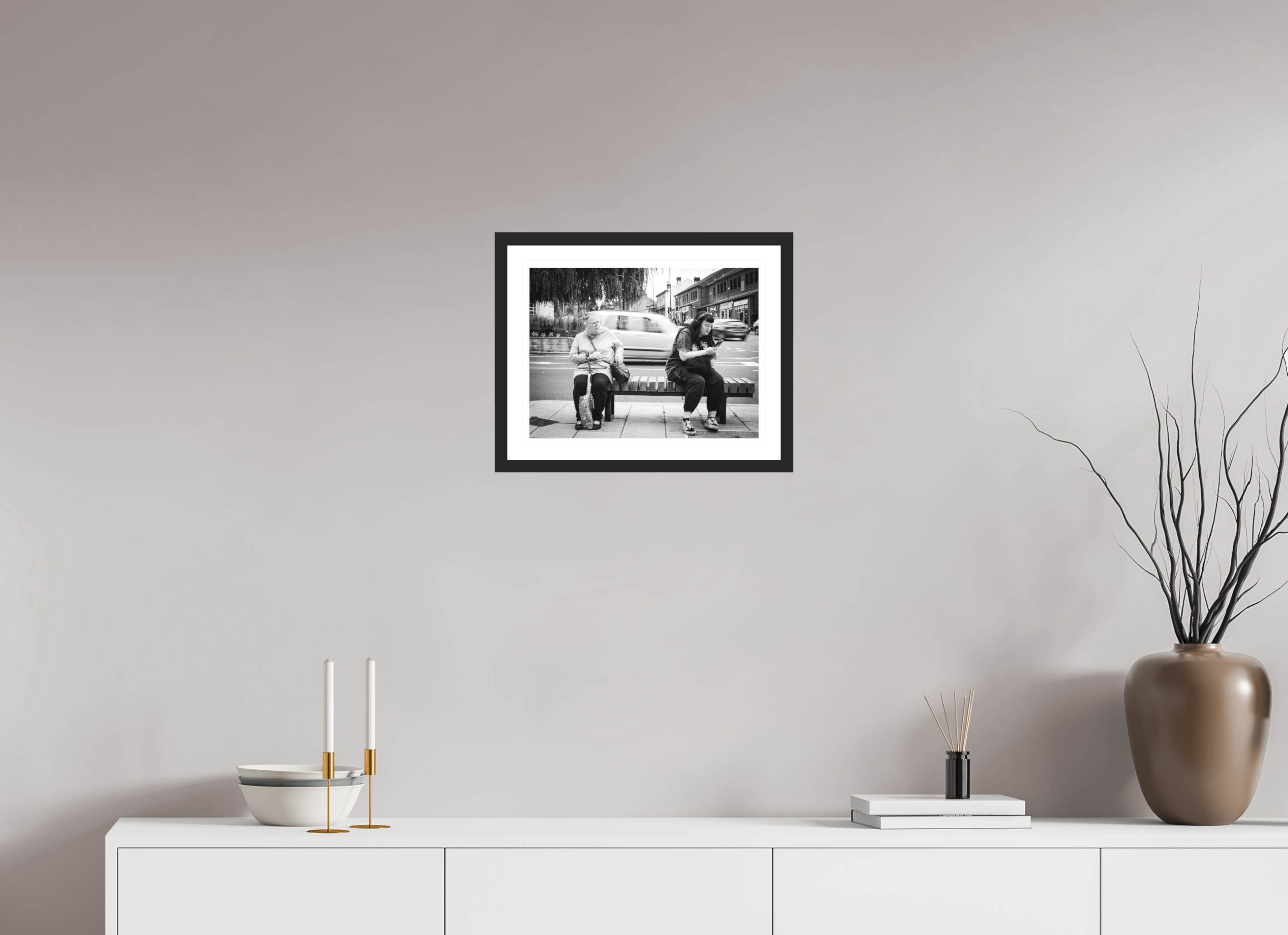 40 x 30 cm, Hamburg 20 mm, Black matte CTH Space | Leeds, UK