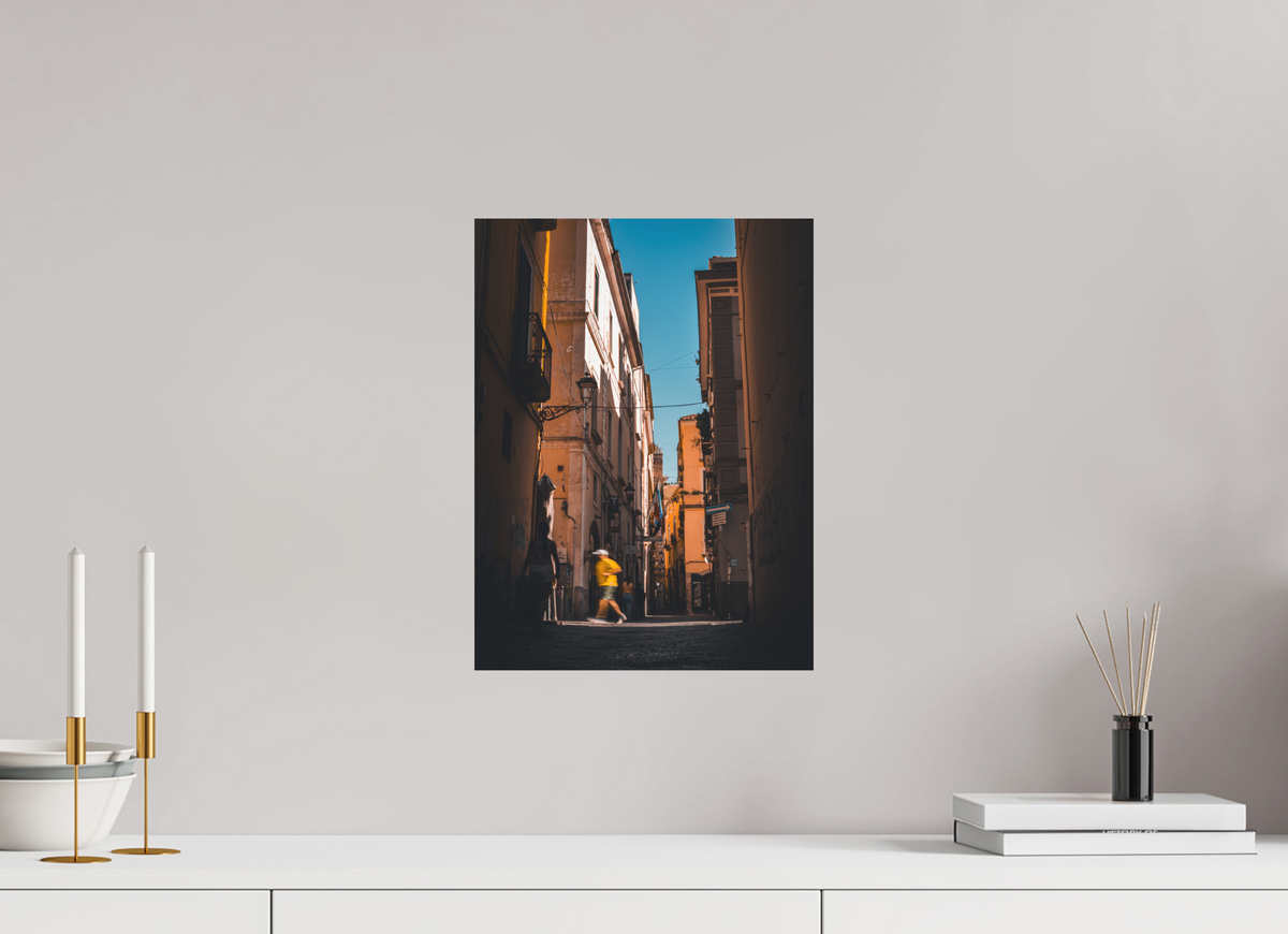 30 x 40 cm, Print Only Running light | Salerno, Italy